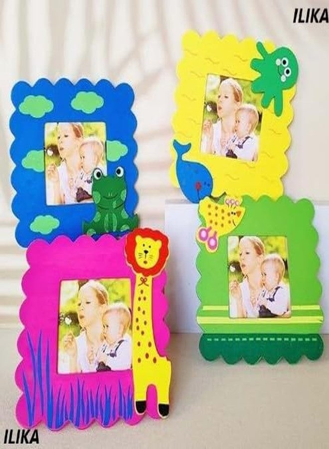 ILIKA Wooden Cute Animal Design Photo Frame for Birthday Return Gift (18) - Image 4